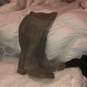 Over the knee booties